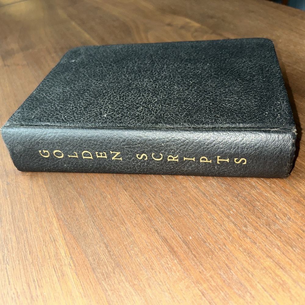 The Golden Scripts William Dudley Pelley 1968 Hardcover Third Edition Soulcraft